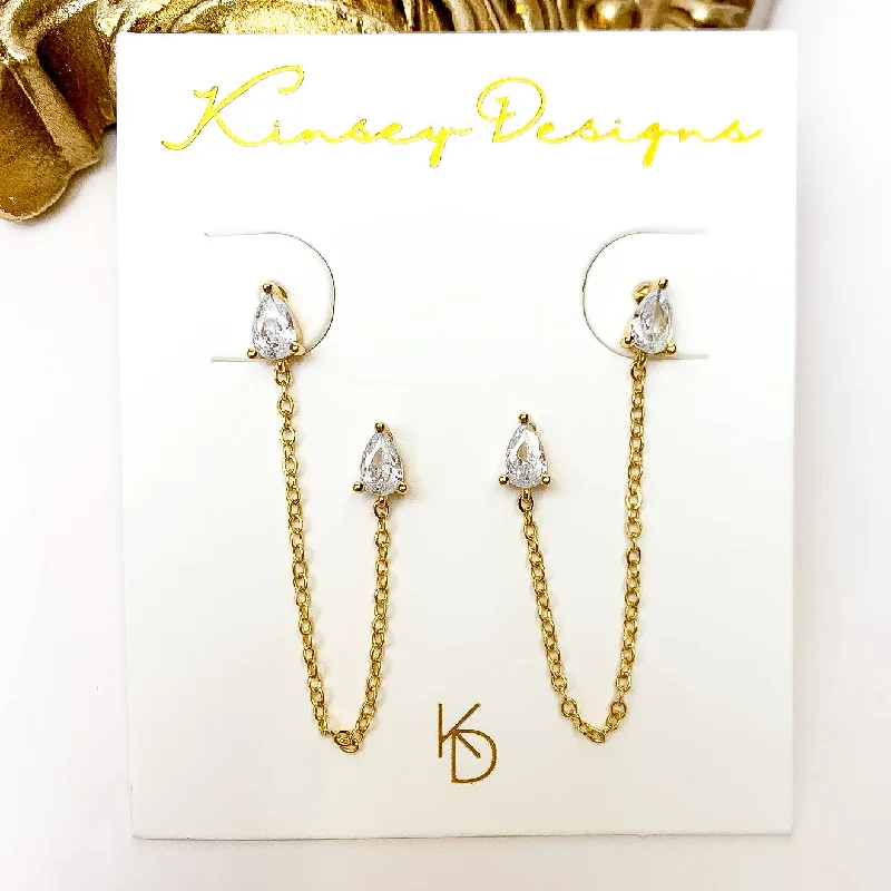 Moon Earrings-Kinsey Designs | Rayna Post Earrings