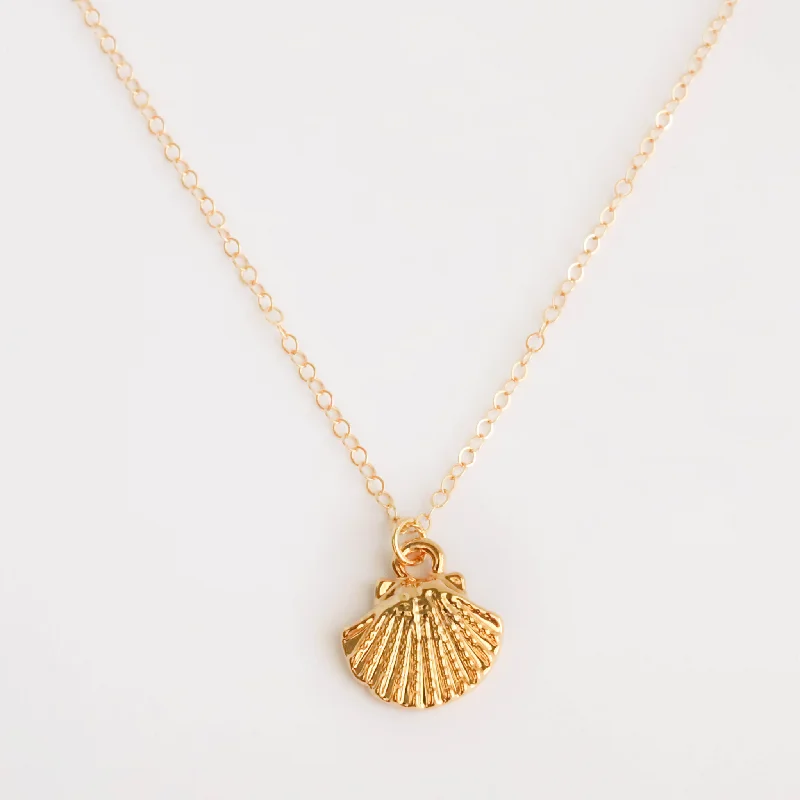 Spinel necklaces-Geometric Necklaces-Seashell Necklace