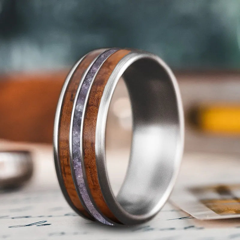 Pure form rings-Custom Design - 3-Inlay Narrow Center Ring fF6vrPqEUUhy3H93R3yQRqql