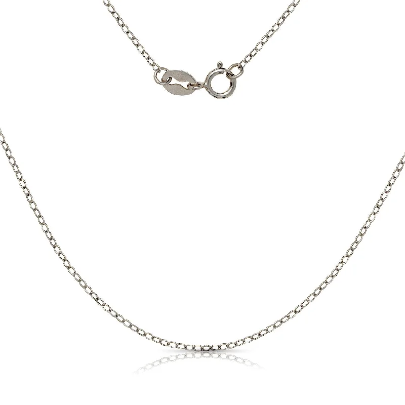 Drifting gem necklaces-Star Necklaces-Curata 14k White Gold Textured and Polished Fleur De Lis Cross Pendant Necklace