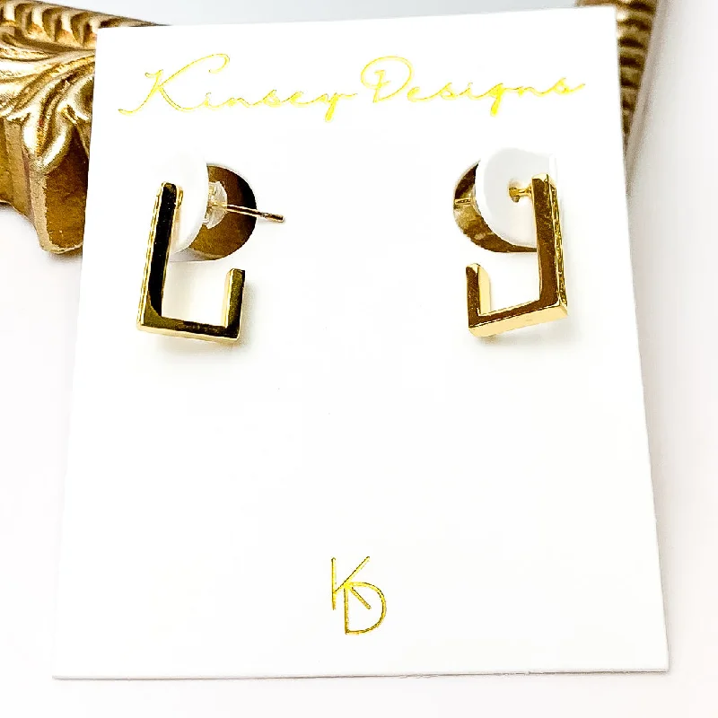 Drop Earrings-Kinsey Designs | Oak Hoop earrings