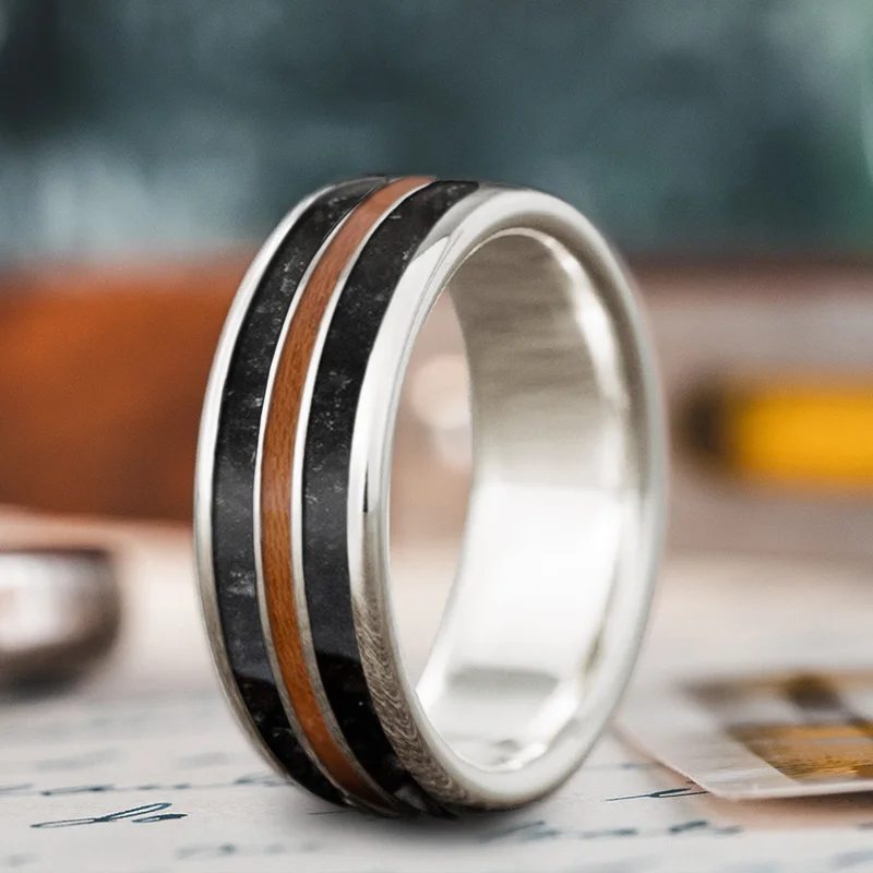 Reef band rings-Custom Design - 3-Inlay Narrow Center Ring 8_TF5dMwSWz5J9e5ksLmPgyg