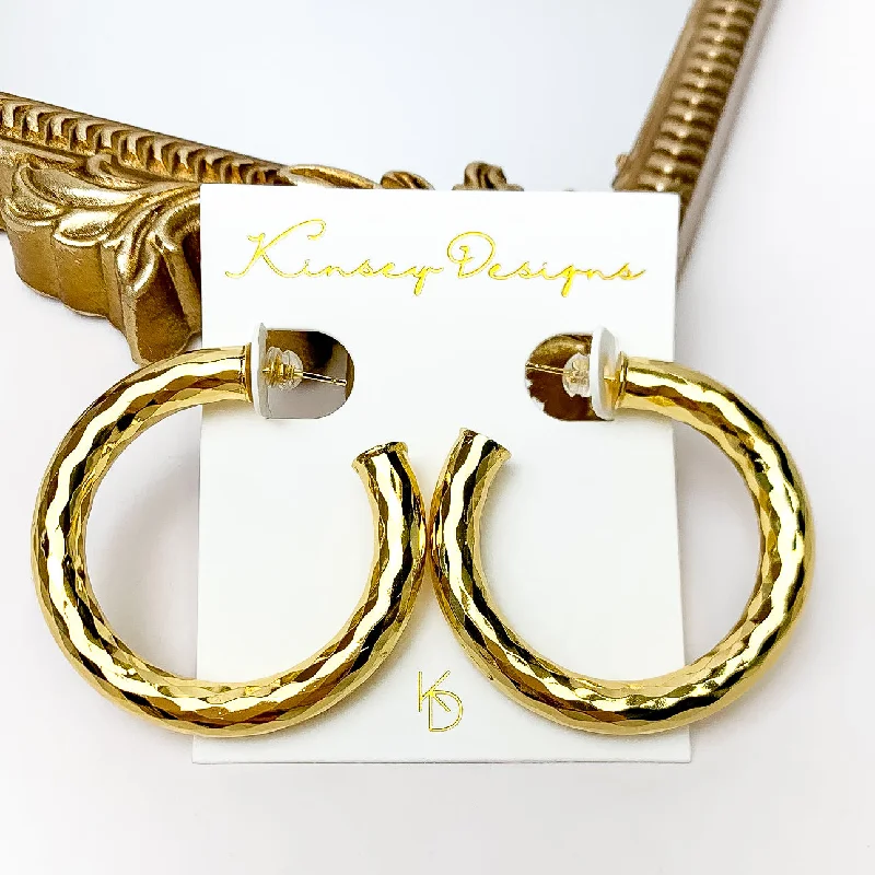 Non-Piercing Earrings-Kinsey Designs | Jasmine Large Hoop Earrings