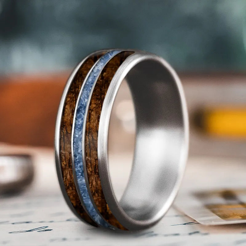 Surf inlay rings-Custom Design - 3-Inlay Narrow Center Ring h2XbFETK_gYDYZV1jM22Vi2G