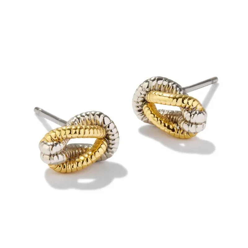 Omega Back Earrings-Kendra Scott | Annie Stud Earrings in Mixed Metal