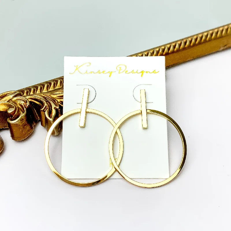 Stud Earrings-Kinsey Designs | Jocelyn Hoop Earrings