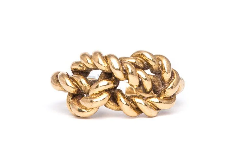 Wide band rings-Surprise Me Knot Ring